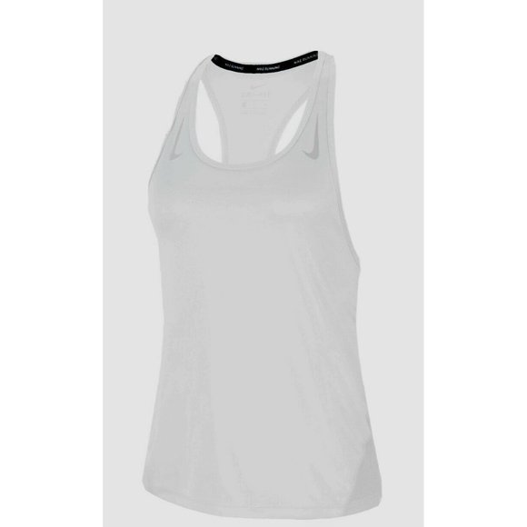 Nike Women's Miler Running Tank Top Size XL CZ1046-100 - Picture 3 of 4